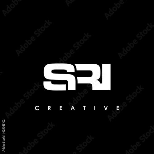 SRI Letter Initial Logo Design Template Vector Illustration