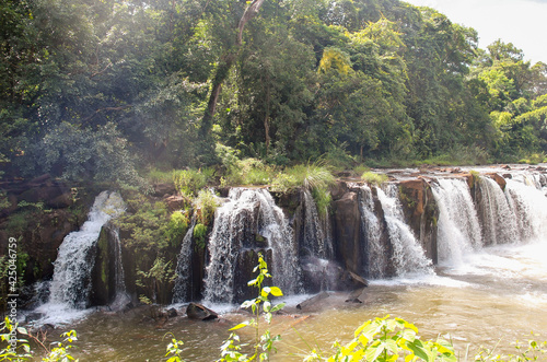 Tad Pha Suam Waterfall  Laos