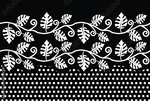 Batik Indonesian: is a technique of wax-resist dyeing applied to whole cloth, or cloth made using this technique originated from Indonesia. EPS 10