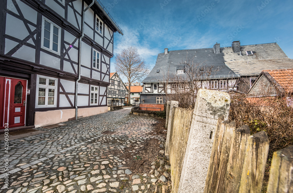 Blick in die Altstadt von Goslar
