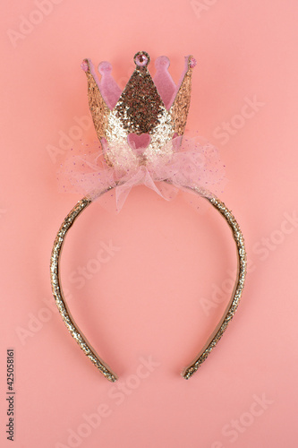 Crown rim for little princess girl