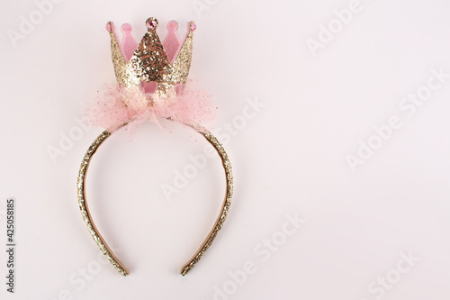 Crown rim for little princess girl