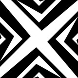 Abstrac of diagonal shape pattern. Design ink black on white background. Design print for illustration, texture, wallpaper, background.