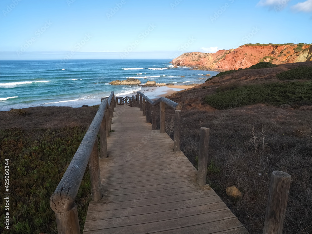Carrapateira at the Alentejo coast of Portugal