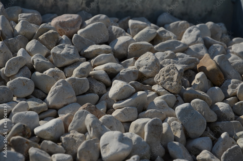 pebbles, stone background, small pebbles, decorative stones