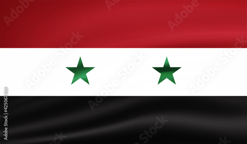 Free Download Grunge Syria flag. Syria flag with waving grunge texture. - GFXLoad