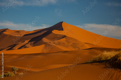 Sand dunes in Namib Naukluft National Park of Namibia, Southern Africa