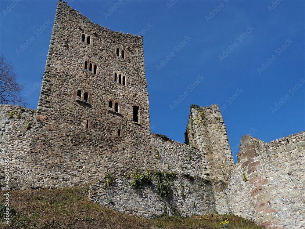 Burgturm der Schauenburg in Oberkirch / Ortenaukreis