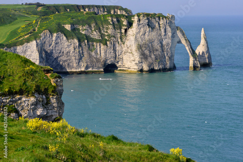 L'aiguille d'Etretat (76790), département de Seine-Maritime en région Normandie, France photo