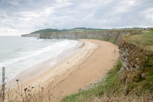 View of Langre Beach; Santander