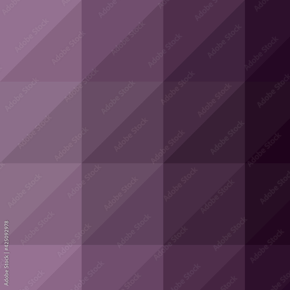 Obraz premium Abstract color Low-Polygones Generative Art background illustration