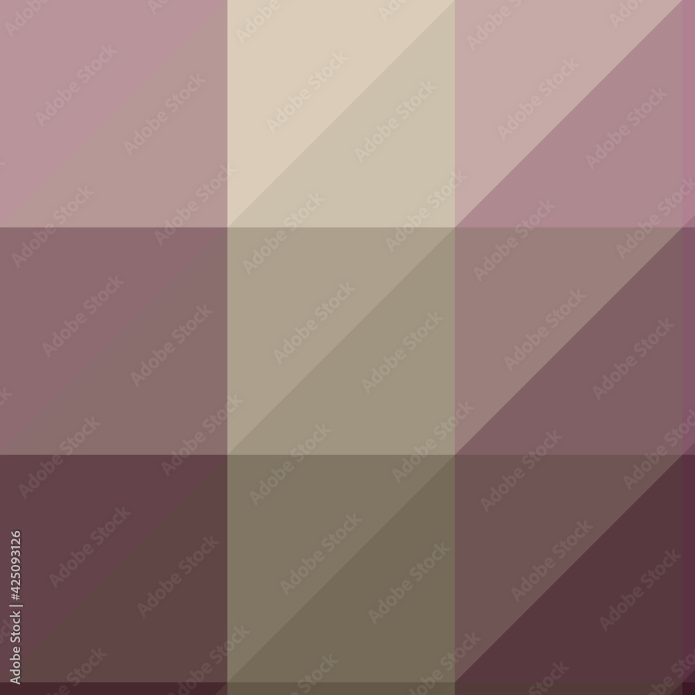 Abstract color Low-Polygones Generative Art background illustration