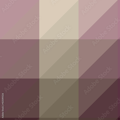 Abstract color Low-Polygones Generative Art background illustration