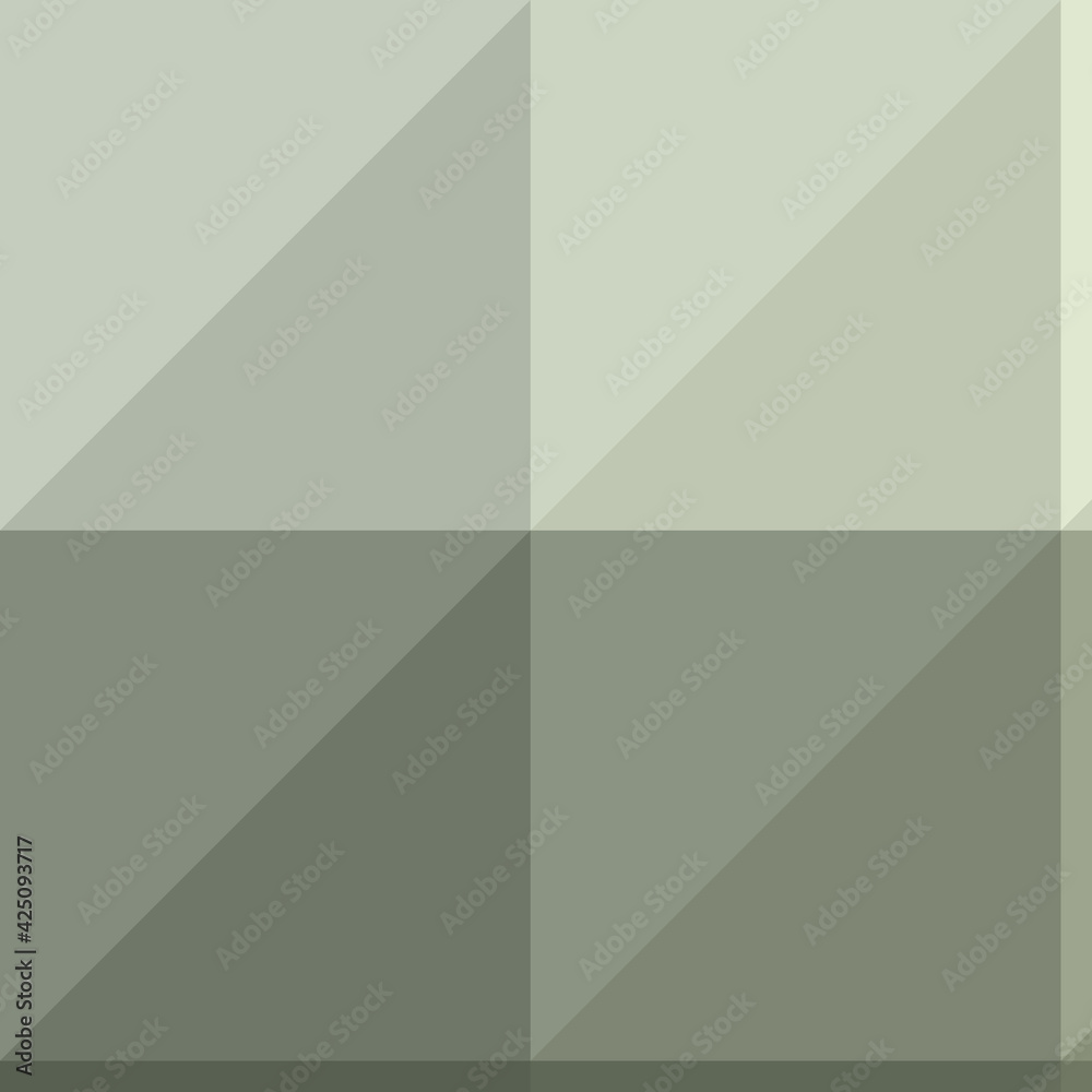 Fototapeta premium Abstract color Low-Polygones Generative Art background illustration