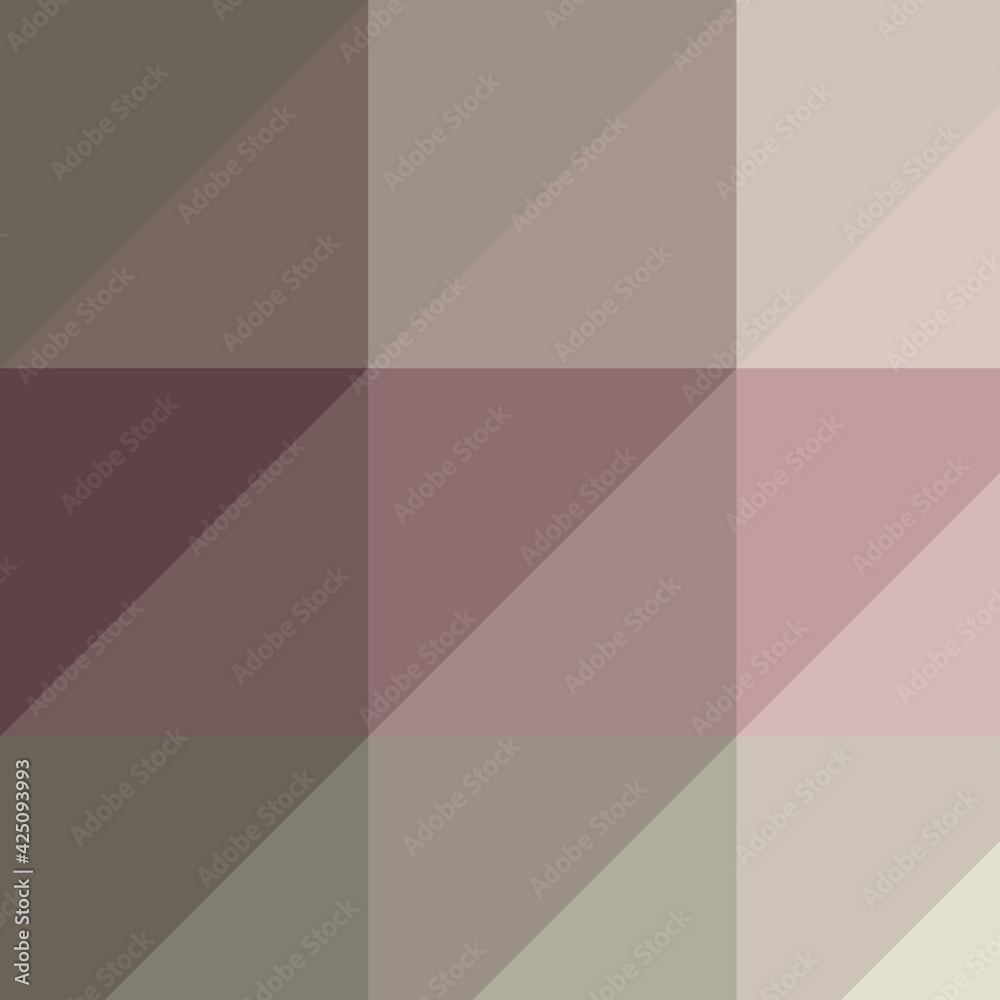 Abstract color Low-Polygones Generative Art background illustration
