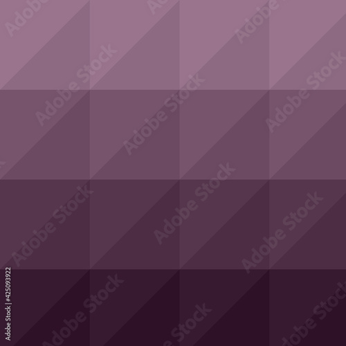 Abstract color Low-Polygones Generative Art background illustration