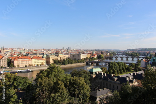 city castle and charles bridge