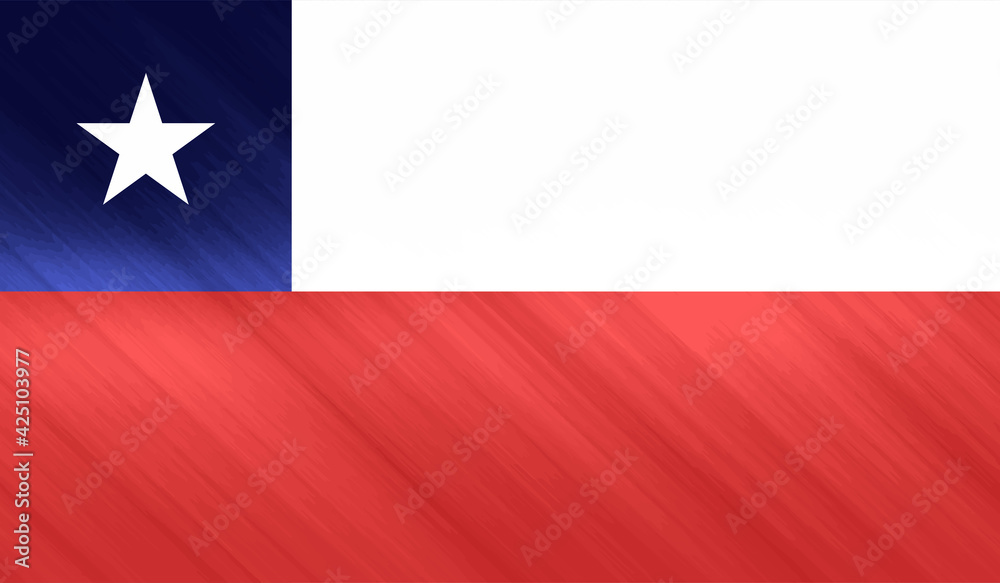Chile grunge, old, scratched style flag Chile grunge, old, scratched style flag
