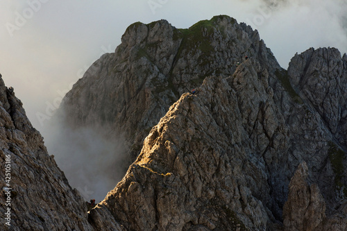 Mount Hochkoenig Mountain Range in the Berchtesgaden Alps, Salzburgerland, Austria photo