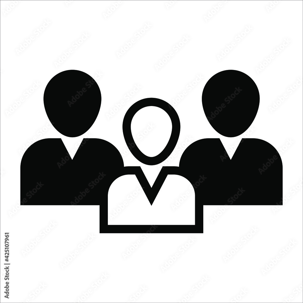 group work black filled vector icon isolated group work black filled vector icon isolated