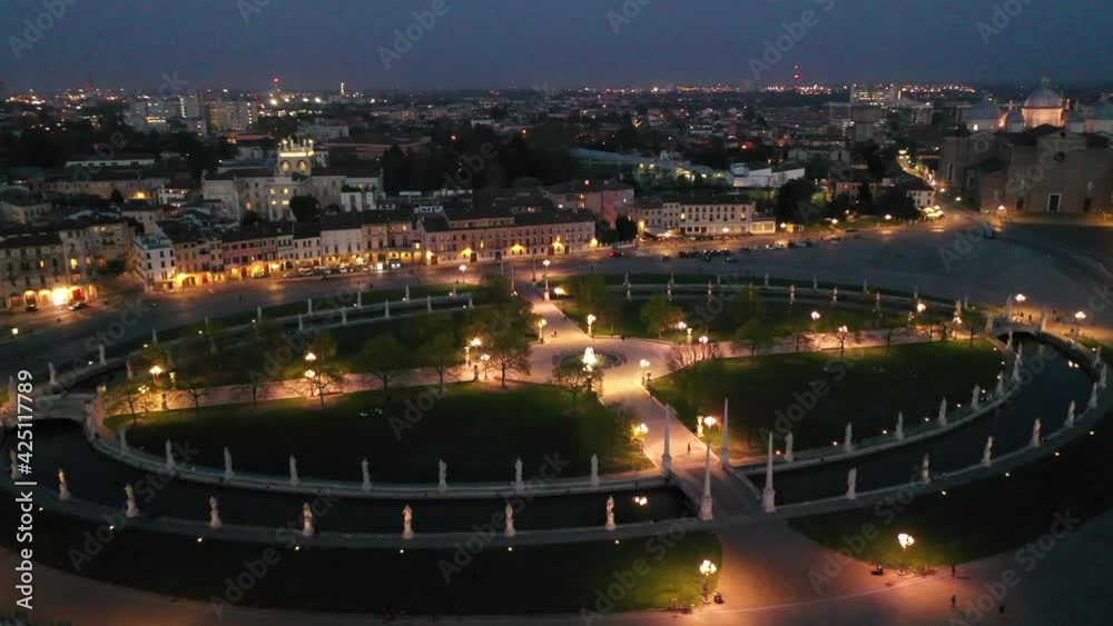 Padua, Veneto, Italy. Prato della Valle, the Abbey of Santa Giusta and the Basilica of Sant'Antonio.
Aerial shot with drone of the historic center of Padua Padua, Veneto, Italy. Prato della Valle, the Abbey of Santa Giusta and the Basilica of Sant'Antonio.
Aerial shot with drone of the historic center of Padua