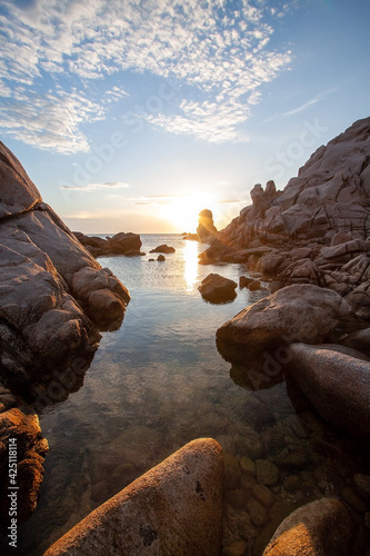 Foto Tramonto a Capo Testa - Sardegna