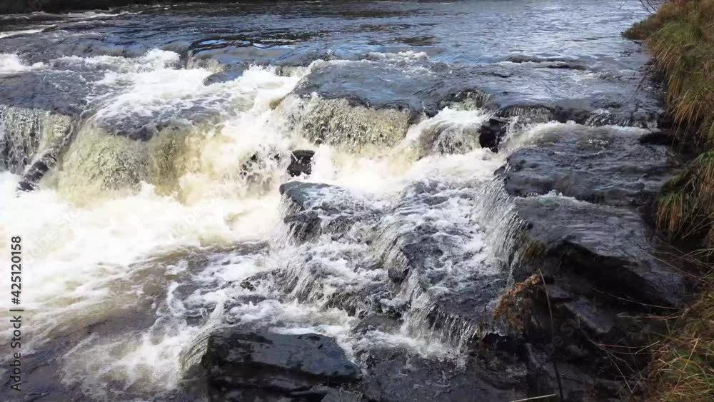 River Eany in the beautiful landscape of Bonny Glen by Frosses in County Donegal - Ireland River Eany in the beautiful landscape of Bonny Glen by Frosses in County Donegal - Ireland