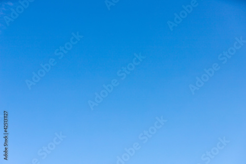 blue sky as background, no clouds © Stockhausen