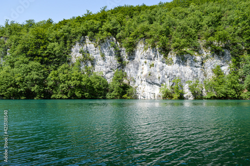 Lakes in Plitvice Lakes National Park  Croatia