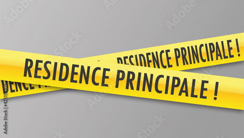 Logo résidence principale.