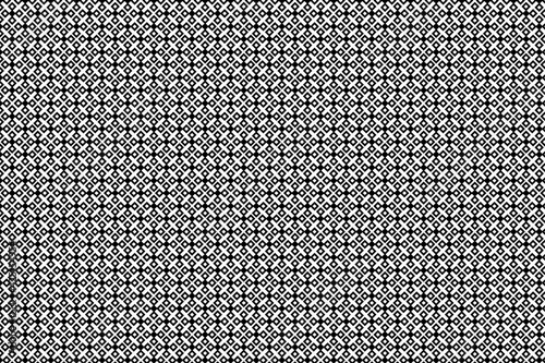 Patrón de formas geométricas abstractas formando entramado sobre fondo blanco