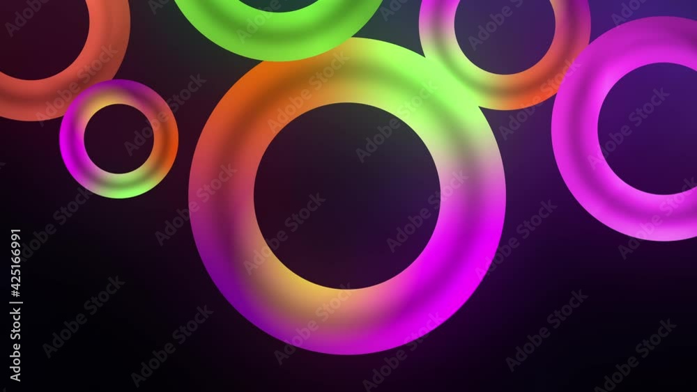 Multicolored Pop Neon Glow Rainbow Spectrum Rings Illusion Pattern Technology Loop. 4K 3D Seamless Looping Motion Graphic Video Footage Clip Visual VJ Gradient Background for advertising, presentation Multicolored Pop Neon Glow Rainbow Spectrum Rings Illusion Pattern Technology Loop. 4K 3D Seamless Looping Motion Graphic Video Footage Clip Visual VJ Gradient Background for advertising, presentation