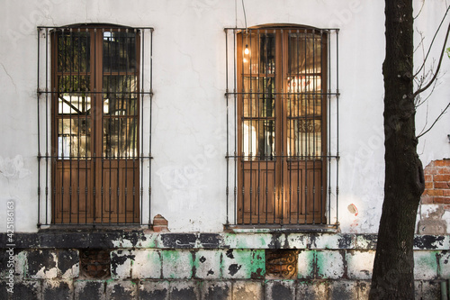 windows in the building