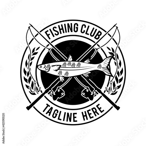 Fishing club logo