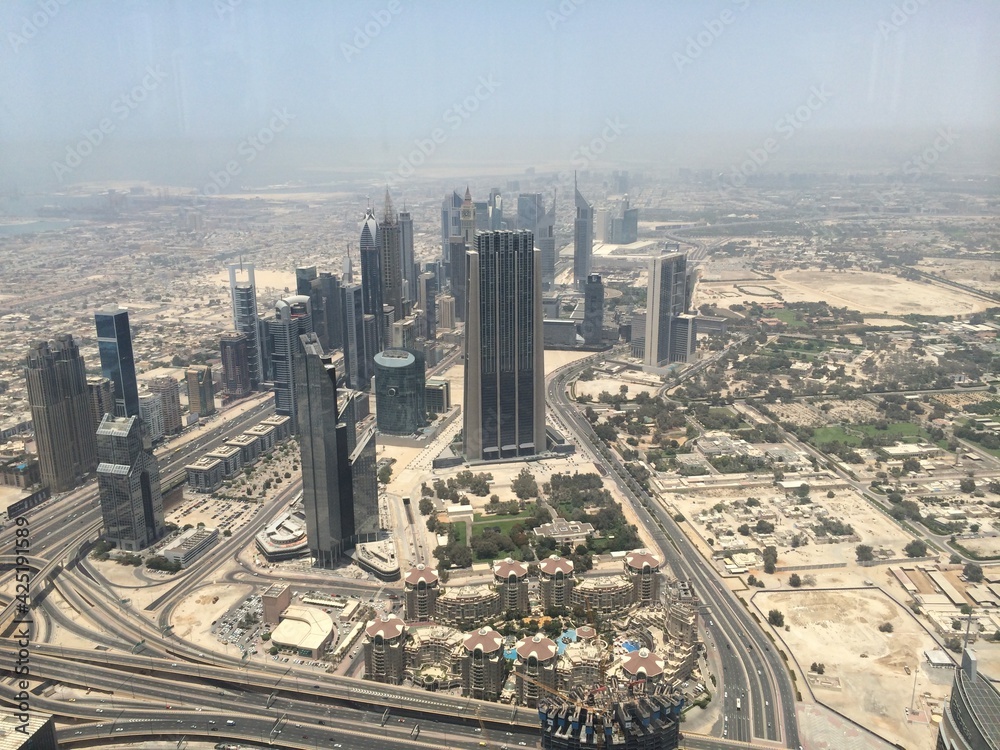 Fototapeta premium ドバイのブルジュハリファ