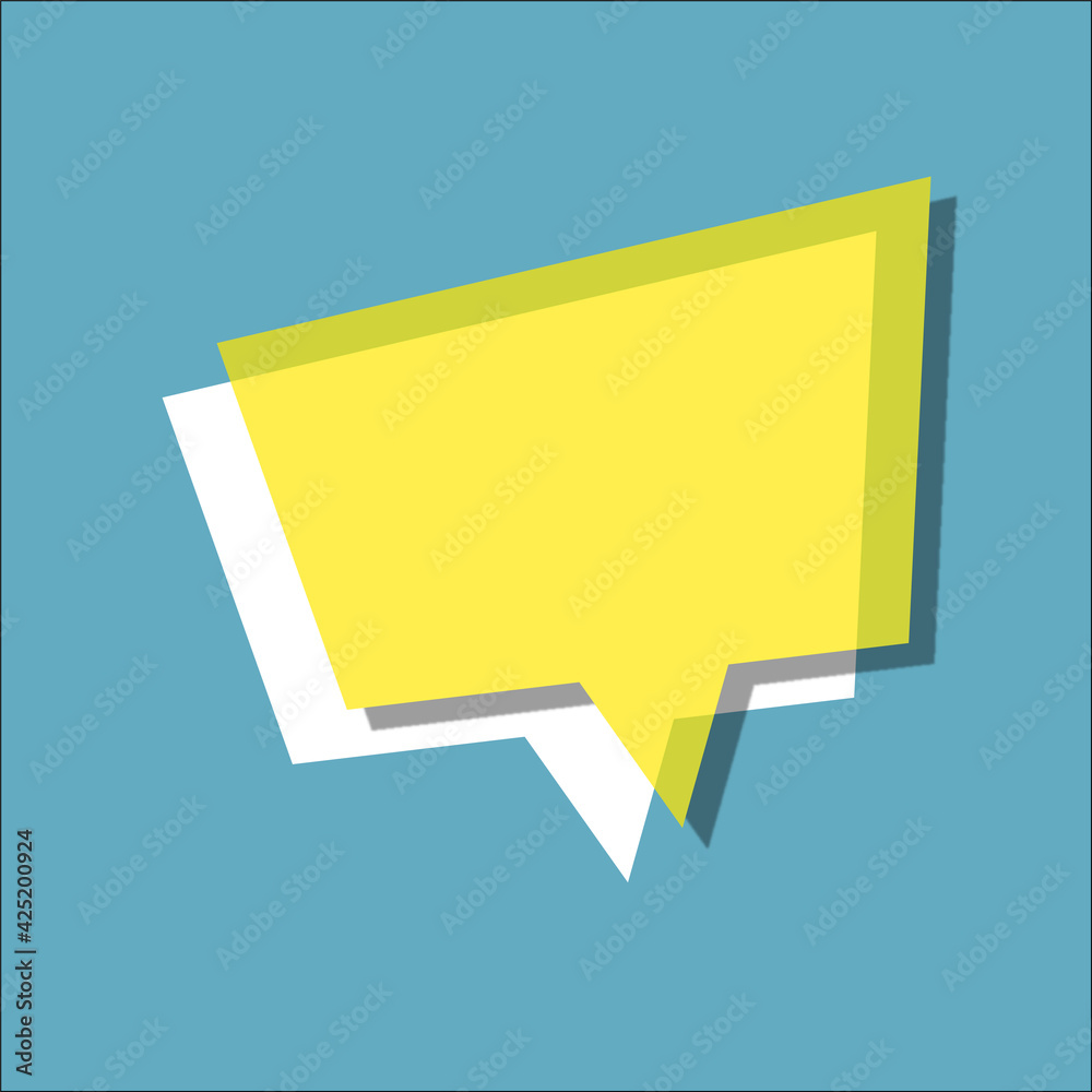 Speech bubbles Icon vector flat design Speech bubbles Icon vector flat design