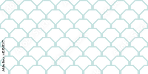 Abstract geometric seamless scale pattern vector background