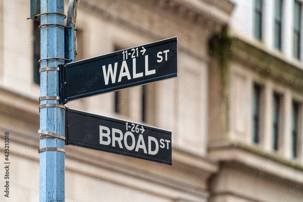 Obraz premium Wall Street 