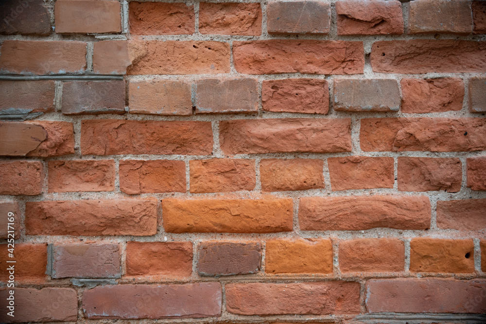 Obraz premium Old brick wall in good condition