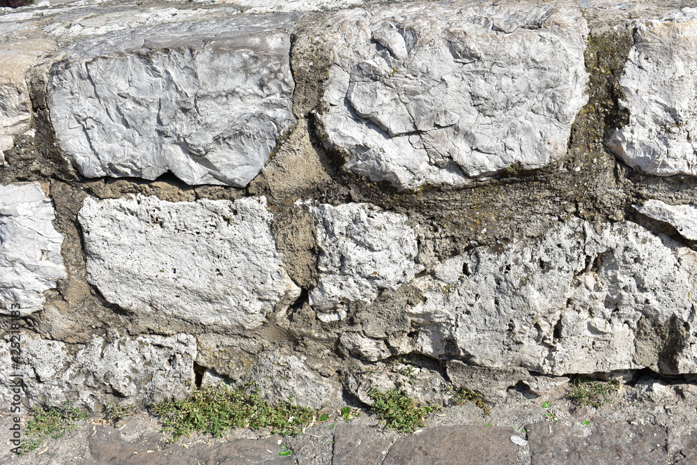 Fototapeta premium Background of old stone wall