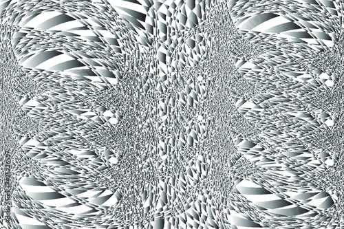 silver christmas tree