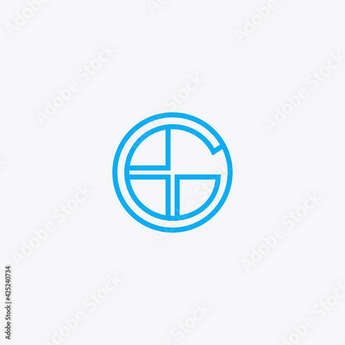 letter g abstract logo vector design template