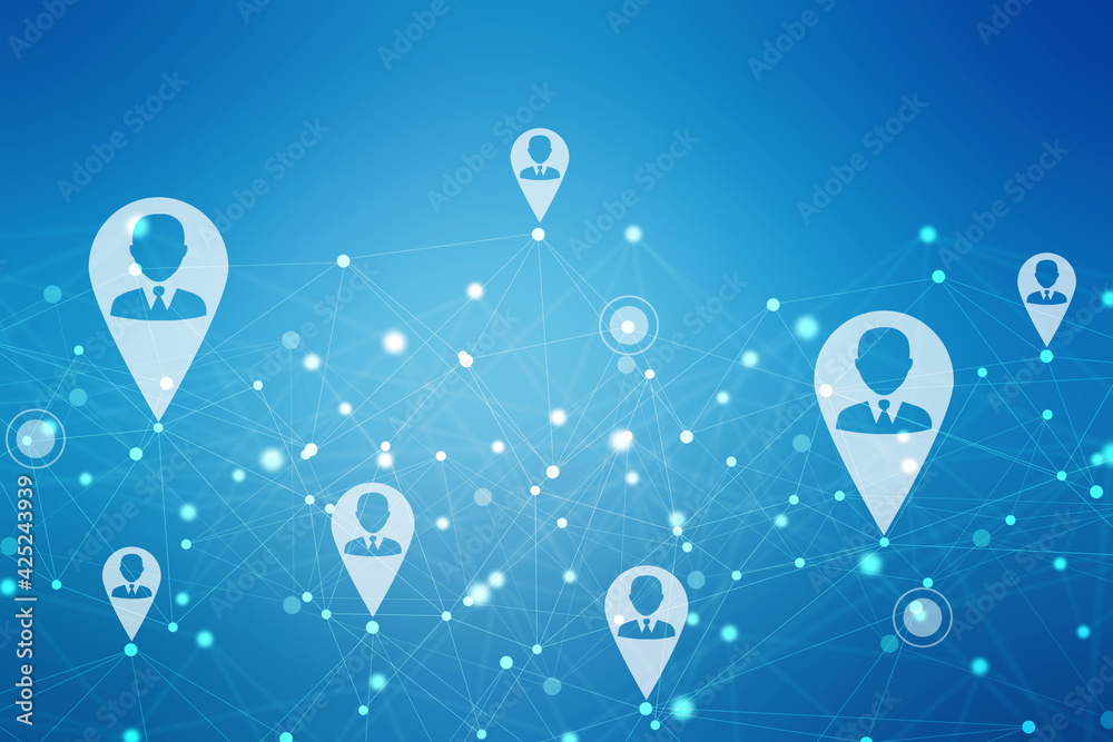2d illustration Business Network concept
2d illustration Business Network concept
