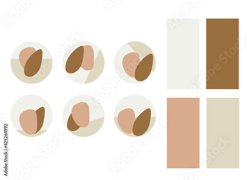 Highlights of Cover Stories (beige palette)