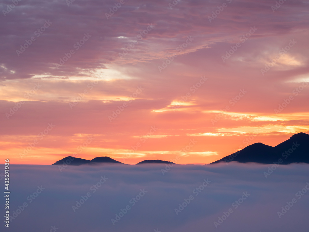 荒谷山の雲海