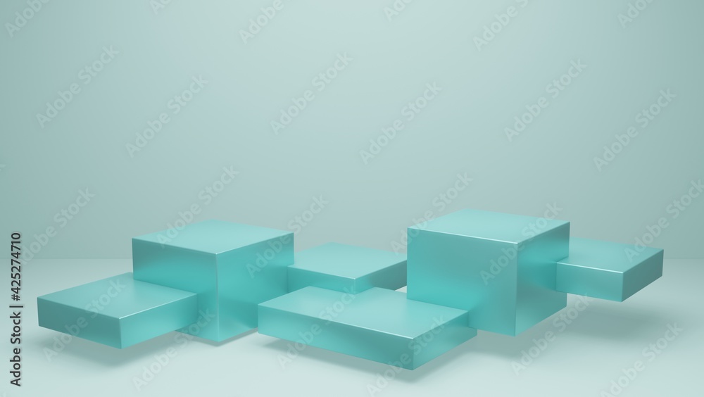 Display pedestal cube box geometric square product stand blank empty space podium stage showcase mock up boxes design presentation cosmetic template backdrop studio abstract background . 3d render. Display pedestal cube box geometric square product stand blank empty space podium stage showcase mock up boxes design presentation cosmetic template backdrop studio abstract background . 3d render.
