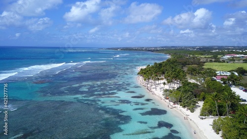 aerial view in Guadeloupe  © Michael