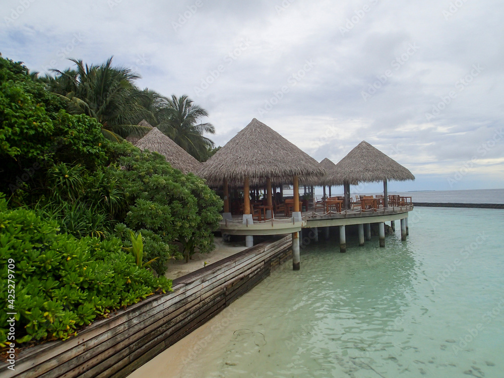 モルディブ　海