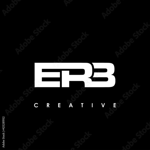 ERB Letter Initial Logo Design Template Vector Illustration