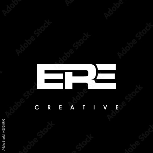 ERE Letter Initial Logo Design Template Vector Illustration